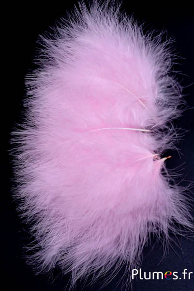 Pute Marabout - 8-12 cm - zartrosa